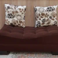 مبلمان راحتی ۹ نفره با میز گوشه، سالم و تمیز|مبلمان خانگی و میز عسلی|تهران, جنت‌آباد جنوبی|دیوار