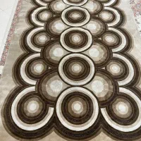 فرش فانتزی ترک با بافت لمه دار زیبا