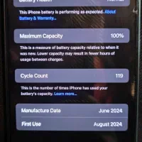 ایفون ۱۵ پرو مکس ۲۵۶|موبایل|تهران, تهرانپارس غربی|دیوار