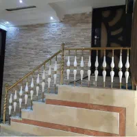 نصب نرده استیل حفاظ راه پلیه