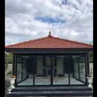 سقف شیروانی و خانه سبک