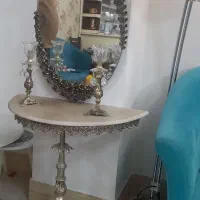 آینه شمعدان جنس برنج