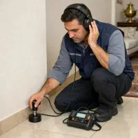 تشخیص ترکیدگی نشت یابی آب و فنر زنی لوله