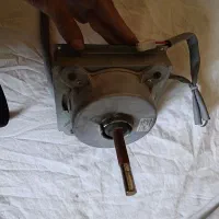 موتور فن کولر گازی و خازن و رله