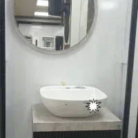 روشویی وکابین آینه وباکس و شیر آلات زیرقیمت بازار