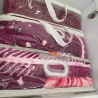 پتو گلبافت یک نفره نو استفاده نشده کاور باز نشده