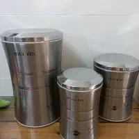 جا برنجی و قند و شکر استیل