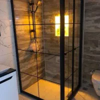 درب و جداکننده حمام،کابین دوش شیشه ای/شرایط/قم|لوازم حمام|قم, زنبیل آباد|دیوار