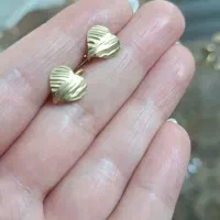 گوشواره زیر یک گرم با فاکتور رسمی|جواهرات|قم, حقیقت|دیوار