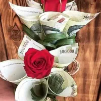 تزئین شاباش عروس و داماد|گل مصنوعی|محمدیه-قزوین, |دیوار