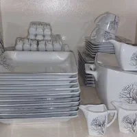 سرویس چینی ۱۸ نفره|ظروف سرو و پذیرایی|ساری, |دیوار