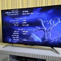 تلوزیون۴۲اینچ ال ای دی و یخچال۲۴فوت سیلور