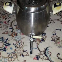 کتری شیر دار استیل