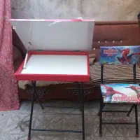 میزوصندلی تحریر تاشو|میز تحریر و کامپیوتر|قرچک, زیبا شهر|دیوار