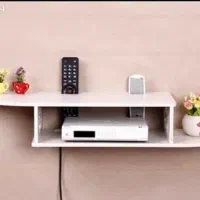 شلف زیر تلویزیون مخصوص نظم دهی گیرنده دیجیتال،پلی|کتابخانه، شلف، قفسه‌های دیواری|شهرکرد, |دیوار