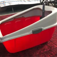 ظرف خاک و باکس حمل گربه