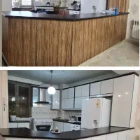نصاب نصب روکش برچسب کابینت کاشی کمد دیواری|خدمات پیشه و مهارت|تهران, شهرک طالقانی|دیوار