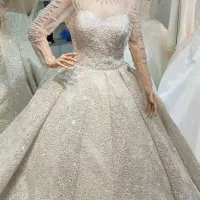 لباس عروس عربی پر کار|لباس|بروجرد, |دیوار