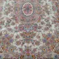فرش دستباف نقشه خطیبی حاشیه ابریشم ۳۰ رج|فرش|مرند, |دیوار