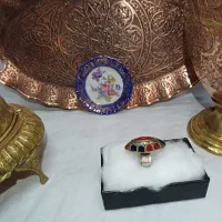 انگشتر عتیقه عقیق کمیاب دوره زندیه