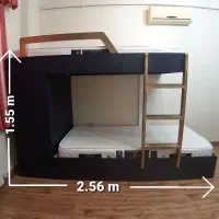 فروش تخت دوطبقه سفارشی ساز|تخت و سرویس خواب|رشت, شهرک قدس|دیوار