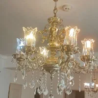 لوستر برنز اصلی|لوستر و چراغ آویز|سهند, |دیوار