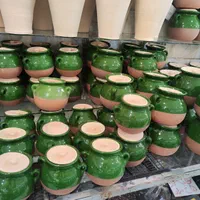 دیزی خوری سفالی سفال کوزه پتوس سانسوریا|ظروف پختوپز|قم, نیروگاه|دیوار