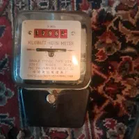 کنتور برق قدیمی آنتییک پلمپ درحد نو