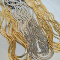 گردن بند ماری طلایی استیل قیمت مناسب