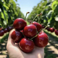 نهال گیلاس لاپینگ فوق خوشه نهالستان پاشاپور