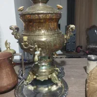 سماور برنز  درحد سالم