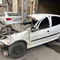 پژو 206 تیپ 5 1396 تصادفی