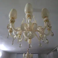 لوستر کریستالی نو|حراج|قزوین, |دیوار