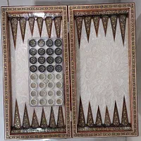 تخته نرد خاتم کاری|کلکسیون و سرگرمی|شیراز, شیخ علی چوپان|دیوار
