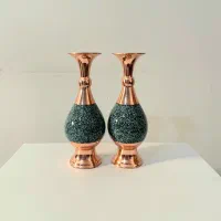 گلدان فیروزه کوبی صنایع دستی|صنایع دستی و سایر لوازم تزئینی|برخوار, |دیوار