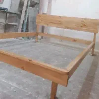 تخت خواب دست ساز چوب روس|تخت و سرویس خواب|رشت, حومه رشت|دیوار