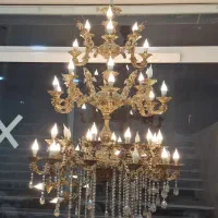 فروش سه لوستر کلاسیک لوکس/زیر قیمت/نوهستن