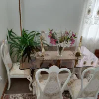 میزناهارخوری‌۶نفره‌چوب‌راش