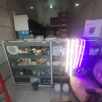 ویترین ام دی اف شیشه پیشخوان ویترین اهنی|فروشگاه و مغازه|هشتگرد, کوی یاران|دیوار