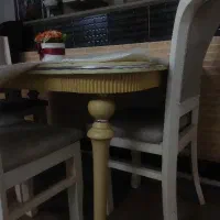 میز غذاخوری چهار نفر|میز و صندلی غذاخوری|زنجان, |دیوار