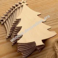 آویزهای چوبی درخت کاج|صنایع دستی و سایر لوازم تزئینی|تهران, مجیدیه|دیوار