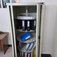 کمد فلزی دوار بایگانی 5 طبقه|دفتر کار|مشهد, زمرد|دیوار