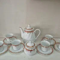 سرویس شیر خوری ، ظرف و قو تزئینی ، دکوری ، گلدان|ظروف سرو و پذیرایی|مشهد, راه آهن|دیوار