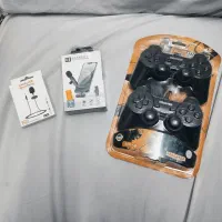 دسته پلی استیشن موس بی سیم میکروفون بی سیم و سیمی