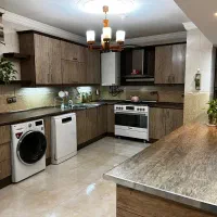 کابینت ام دی اف به همراه هود|کتابخانه، شلف، قفسههای دیواری|اصفهان, فرهنگیان|دیوار