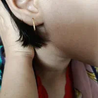 گوشواره حلقه ای ساده