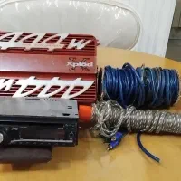 ظبط JVC آمپلی فایر سونی به همراه سیم کشی