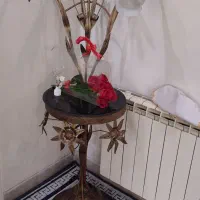 میز تلفن چراغ دار