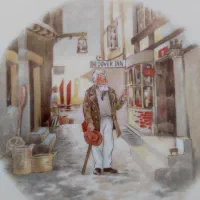 یک جفت بشقاب دیواری قدیمی|تابلو، نقاشی، عکس|رشت, سعدی (تختی)|دیوار