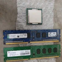 دو رم king ston 4g و adata 4g و cpu cure i3 4160